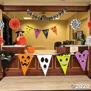 Foto 3 | Personajes De Halloween De Pennant Banner Fun Express De 7,3 M De Largo - Venta Internacional.