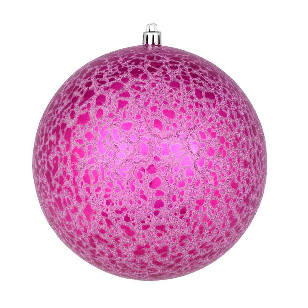 Foto 2 pulgar | Esfera de Navidad Vickerman Fucsia Crackle Ball 4 Pack - Venta Internacional