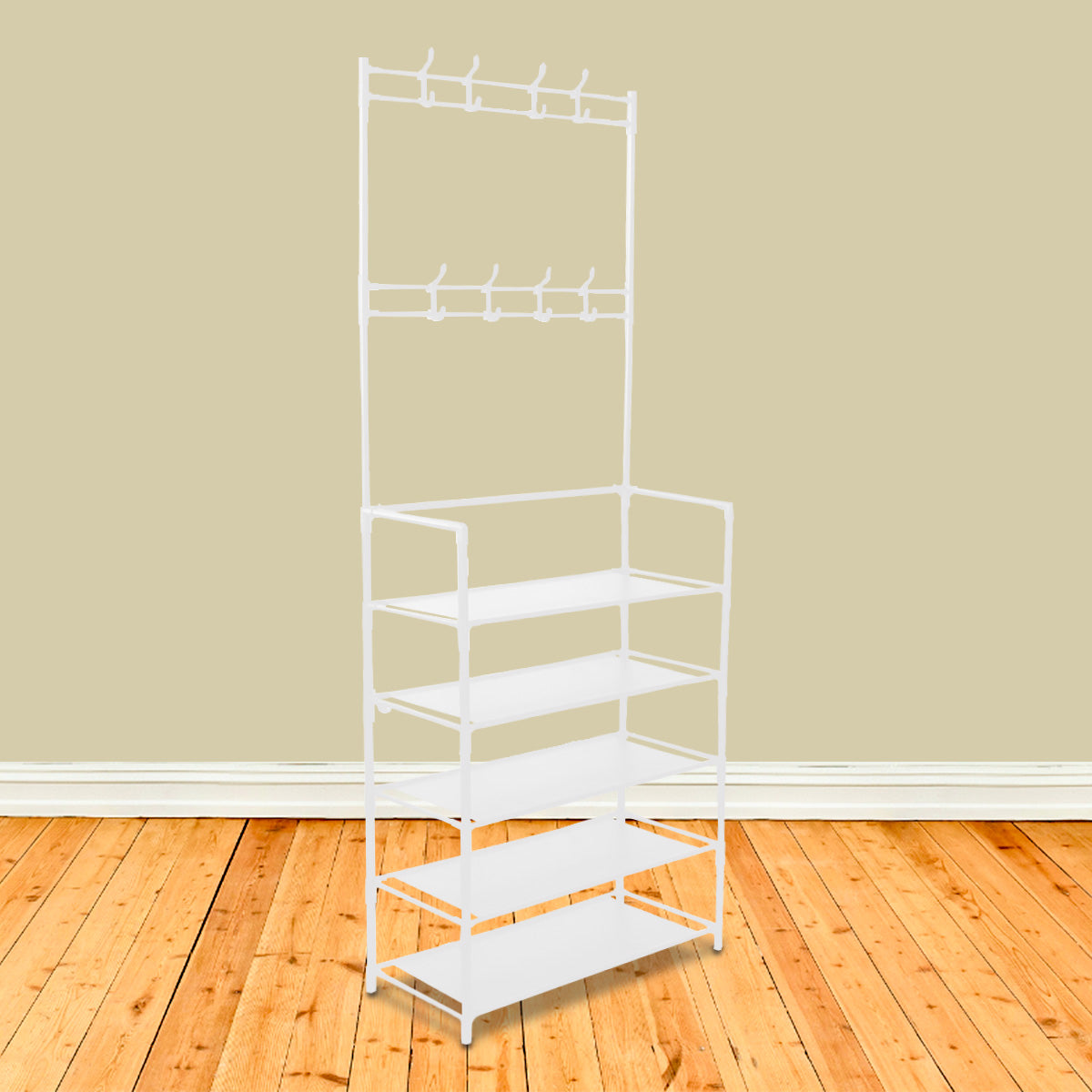 Foto 2 pulgar | Inkanto, Closet Armable Con Zapatera 60x26x157 Cm