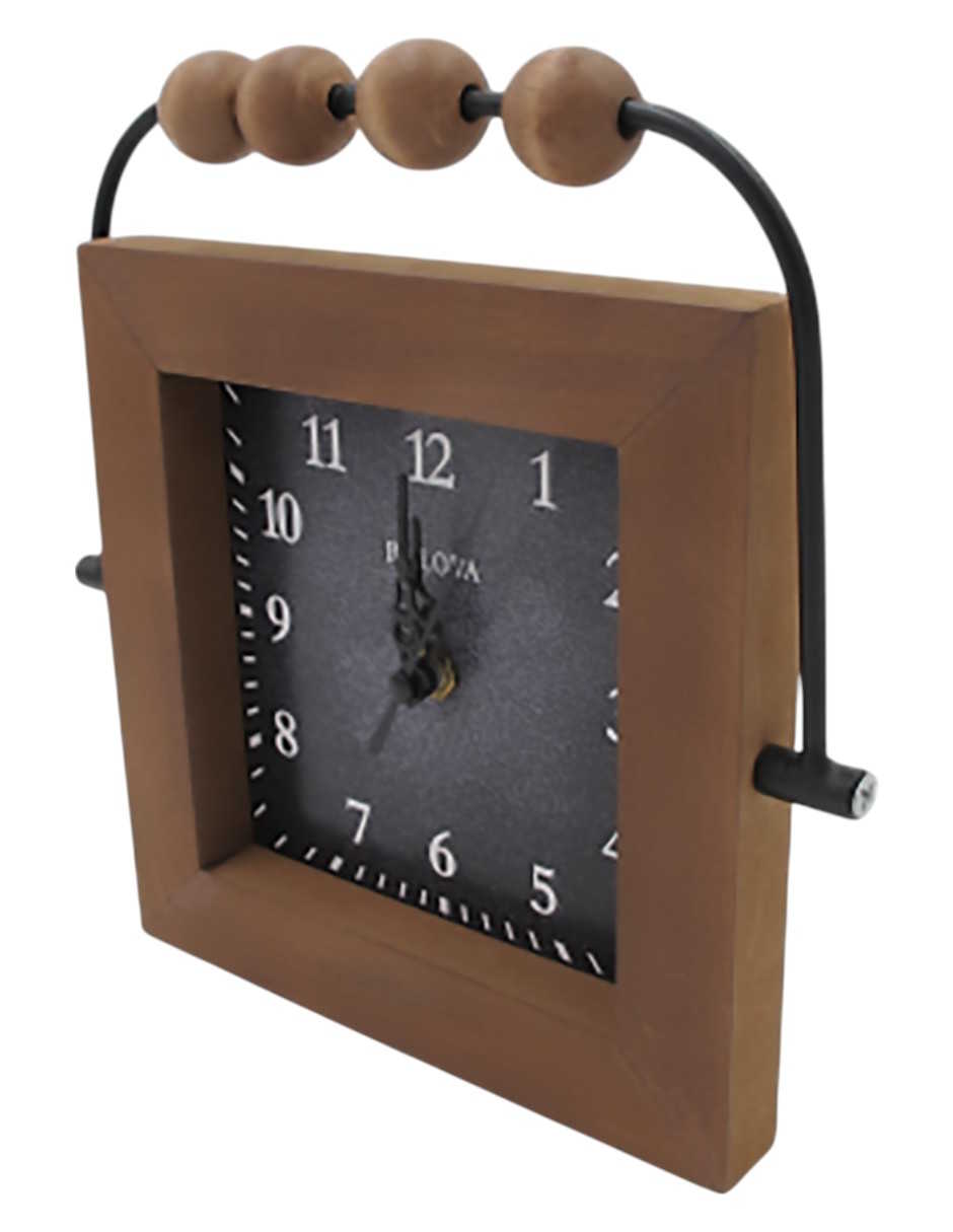Foto 4 pulgar | Reloj De Madera Zense Mariel Color Café
