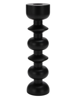Foto 1 | Portavelas Zense De Madera Anna 5.8x21cm Color Negro