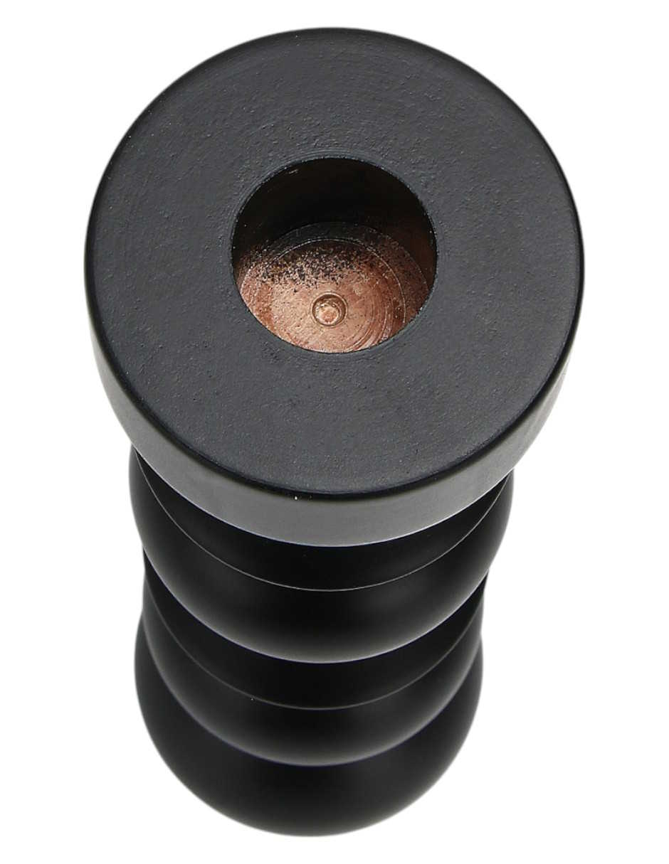 Foto 4 pulgar | Portavelas Zense De Madera Anna 5.8x21cm Color Negro