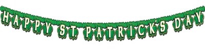 Foto 1 | Accesorio Para Fiestas Shamrock Happy St Patrick's Day Streamer - Venta Internacional.