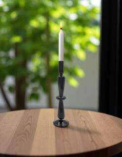 Foto 3 | Portavela Temis Grande Vidrio Zense Color Negro