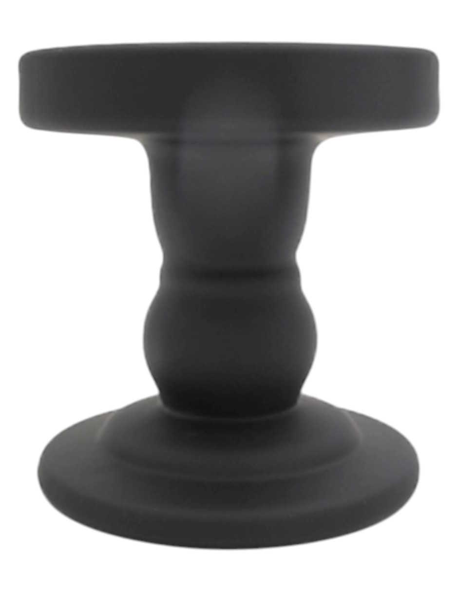 Foto 3 pulgar | Set De 2 Portavelas Griselda Chico Zense De Vidrio Color Negro