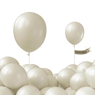 Foto 1 | Globos De Látex Partywoo Boho, Blancos, 12 Cm, 52 Unidades, Para Guirnalda - Venta Internacional.