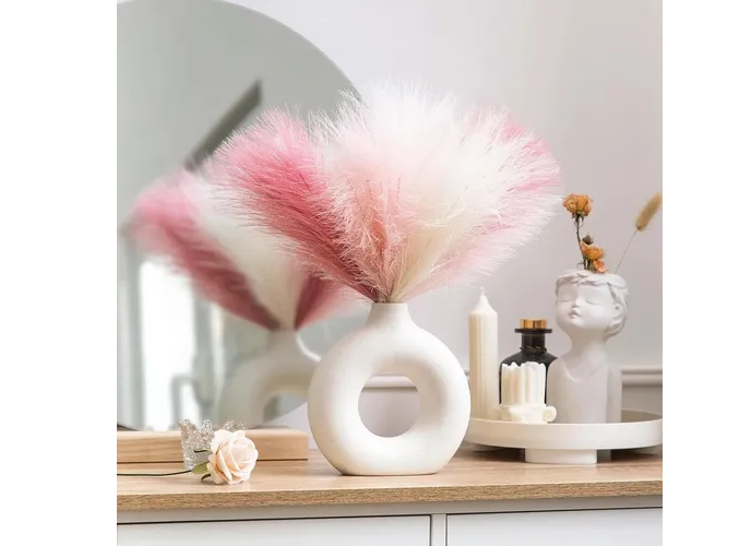 Foto 5 pulgar | Pampas Xtellar Secas Plantas Decorativas Flores Artificiales 6psc