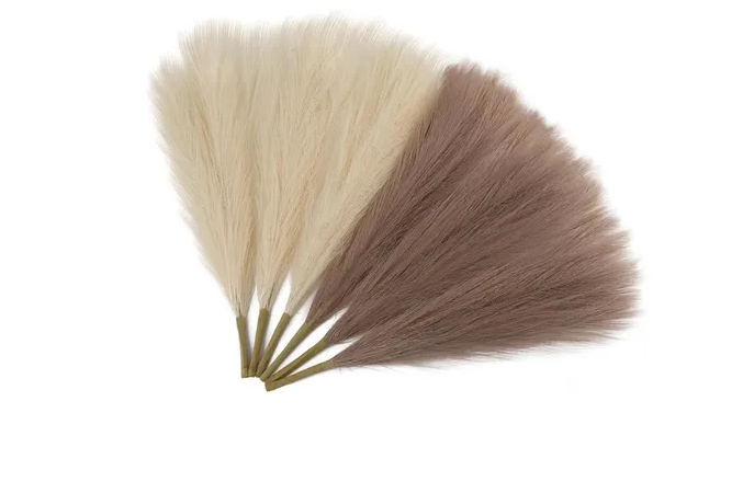 Foto 3 pulgar | Pampas Xtellar Secas Plantas Decorativas Flores Artificiales 6psc