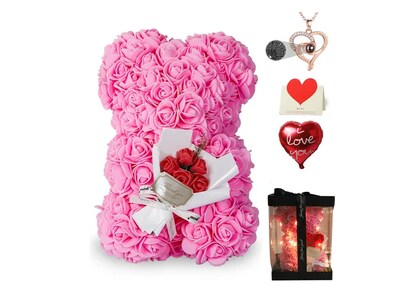 Foto 1 | Flores Artificiales Xtellar Oso + Regalo