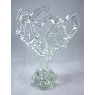 Foto 1 | Cuenco De Cristal Manhattan Chic Artisan Net Con Pedestal De 7 X 7 X 8 Cm - Venta Internacional.