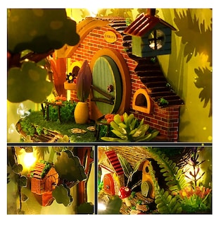Foto 5 | Soporte Para Libros Montado En Tres Dimensiones Bosque De Luciérnagas