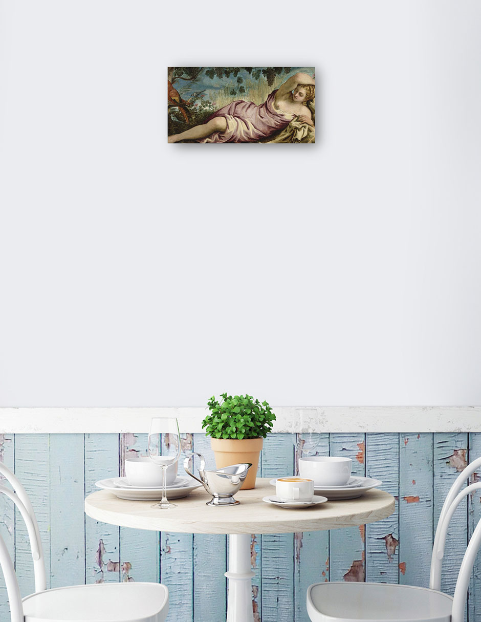 Foto 2 | Cuadro Decorativo - Verano (c. 1546-1548)- Jacopo Tintoretto - Fotografía - 34x64 - Impresión En Lienzo - Fine Art Tj