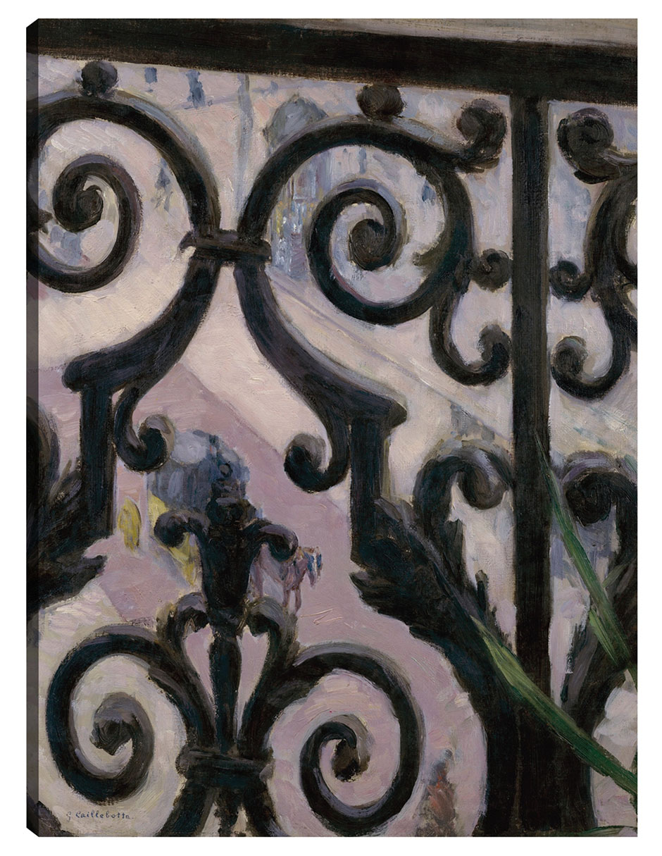 Foto 2 pulgar | Cuadro Decorativo - Vista Desde Un Balcón- Gustave Caillebotte - Ciudades - 69x92 - Impresión En Lienzo - Fine Art Tj