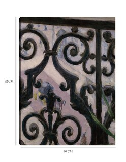 Foto 6 | Cuadro Decorativo - Vista Desde Un Balcón- Gustave Caillebotte - Ciudades - 69x92 - Impresión En Lienzo - Fine Art Tj
