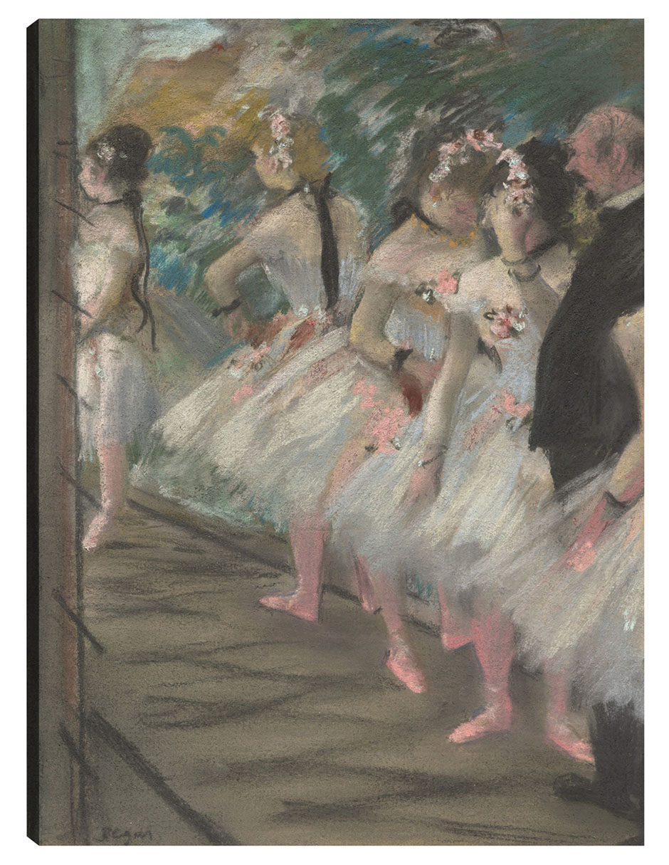 Foto 1 | Cuadro Decorativo - El Ballet, C. 1880- Edgar Degas - Fotografía - 69x92 - Impresión En Lienzo - Fine Art Tj