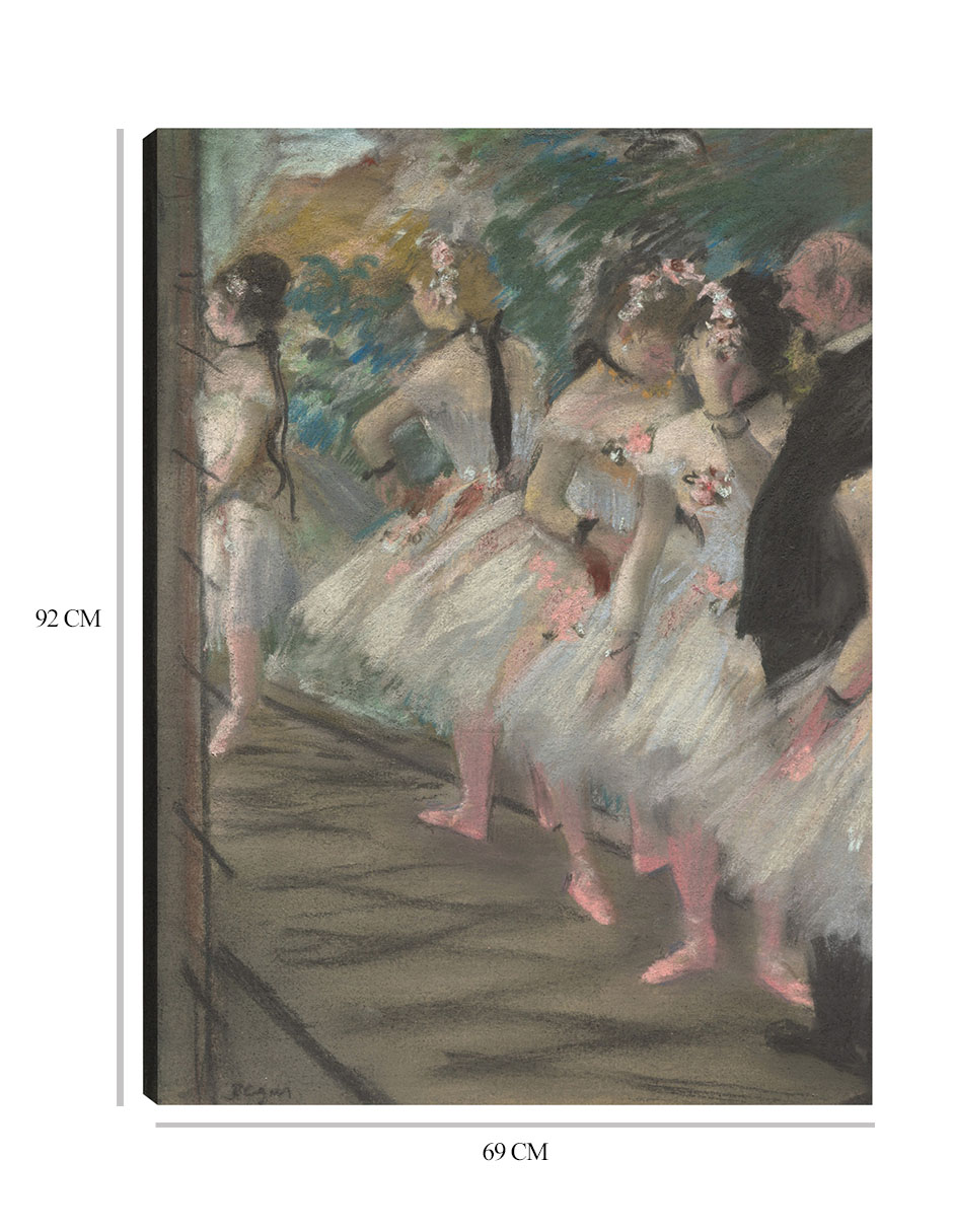 Foto 6 | Cuadro Decorativo - El Ballet, C. 1880- Edgar Degas - Fotografía - 69x92 - Impresión En Lienzo - Fine Art Tj
