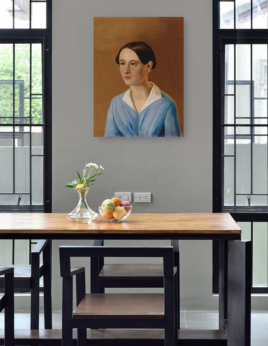 Foto 5 pulgar | Cuadro Decorativo - Ana María Fabricio (1849)- Ferdinand Von Wright - Fotografía - 28x36 - Impresión En Lienzo -