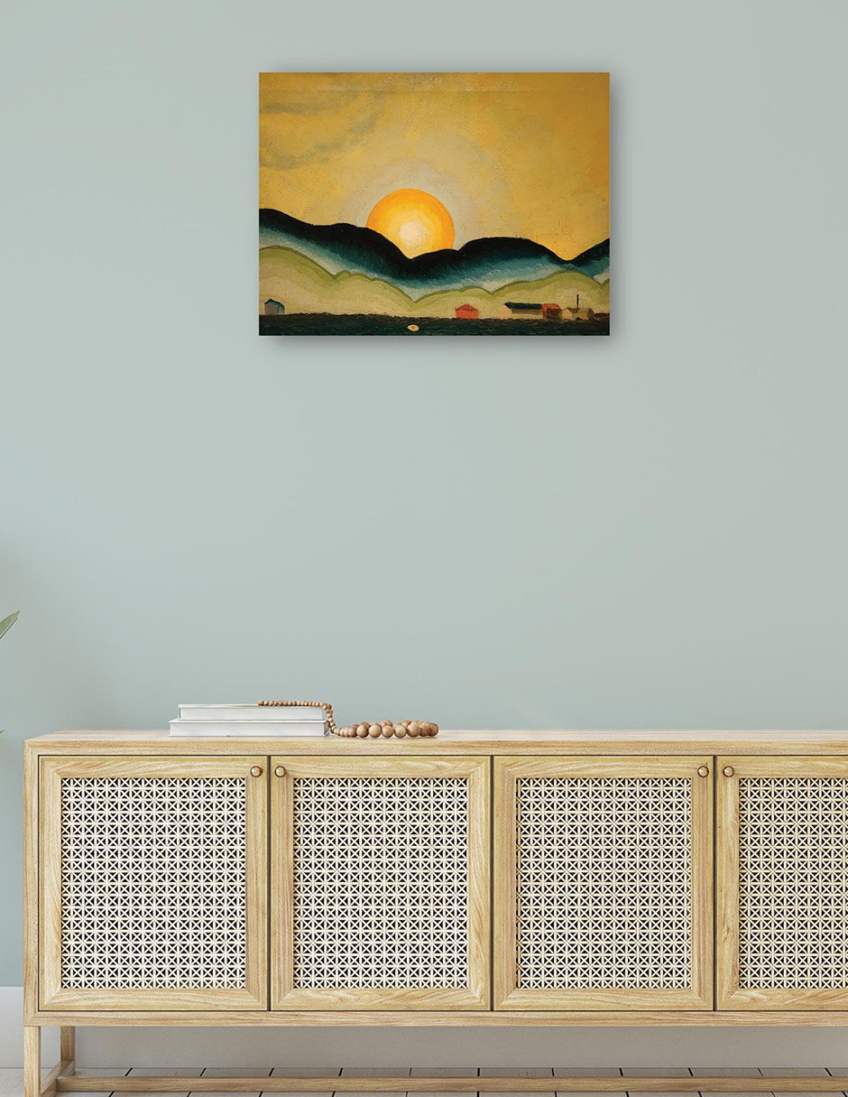 Foto 4 | Cuadro Decorativo - Puerto De Northport (1929)- Arthur Dove - Religión - 69x92 - Impresión En Lienzo - Fine Art Tj