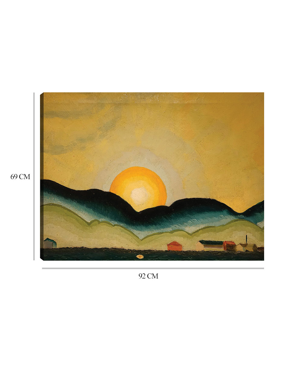 Foto 7 pulgar | Cuadro Decorativo - Puerto De Northport (1929)- Arthur Dove - Religión - 69x92 - Impresión En Lienzo - Fine Art Tj