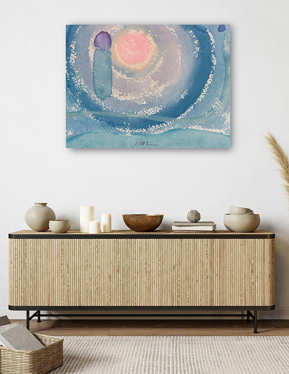 Foto 6 pulgar | Cuadro Decorativo - Amanecer I (1937)- Arthur Dove - Religión - 28x36 - Impresión En Lienzo - Fine Art Tj