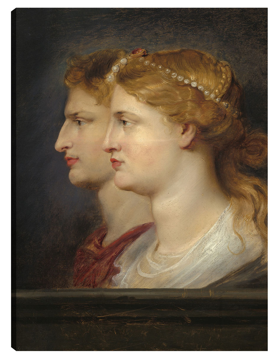 Foto 2 pulgar | Cuadro Decorativo - Agripina Y Germánico (c. 1614)- Peter Paul Rubens - Fotografía - 69x92 - Impresión En Lienz