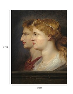 Foto 6 | Cuadro Decorativo - Agripina Y Germánico (c. 1614)- Peter Paul Rubens - Fotografía - 69x92 - Impresión En Lienz