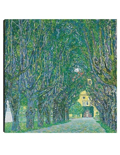 Foto 1 | Cuadro Decorativo - Avenida Al Castillo De Kammer (1912)- Gustav Klimt - Paisaje - 51x51 - Impresión En Lienzo - Fi