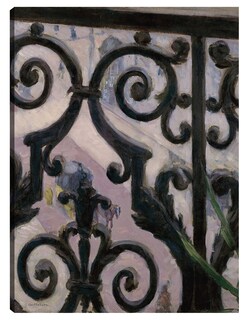 Foto 1 | Cuadro Decorativo - Vista Desde Un Balcón- Gustave Caillebotte - Ciudades - 28x36 - Impresión En Lienzo - Fine Art Tj