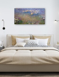 Foto 5 | Cuadro Decorativo - Lirios De Agua (c.1915-26)- Claude Monet - Paisaje - 46x89 - Impresión En Lienzo - Fine Art Tj