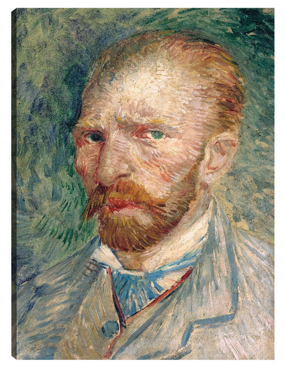 Foto 2 pulgar | Cuadro Decorativo - Auto Retrato Van Gogh- Vincent Van Gogh - Fotografía - 28x36 - Impresión En Lienzo - Fine Art Tj