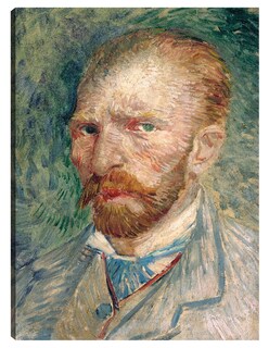 Foto 1 | Cuadro Decorativo - Auto Retrato Van Gogh- Vincent Van Gogh - Fotografía - 28x36 - Impresión En Lienzo - Fine Art Tj