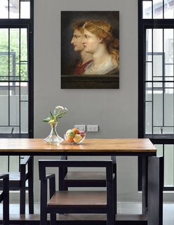 Foto 4 | Cuadro Decorativo - Agripina Y Germánico (c. 1614)- Peter Paul Rubens - Fotografía - 28x36 - Impresión En Lienz