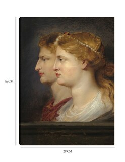 Foto 6 | Cuadro Decorativo - Agripina Y Germánico (c. 1614)- Peter Paul Rubens - Fotografía - 28x36 - Impresión En Lienz