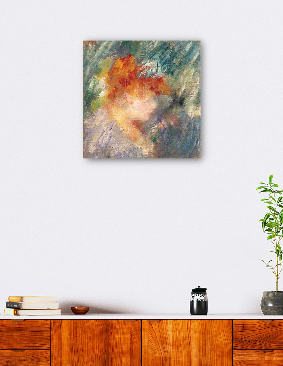 Foto 6 pulgar | Cuadro Decorativo - Juana Samary- Pierre-auguste Renoir - Abstracto - 31x31 - Impresión En Lienzo - Fine Art Tj