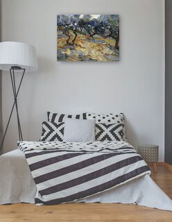 Foto 3 | Cuadro Decorativo - Olivos- Vincent Van Gogh - Paisaje - 28x36 - Impresión En Lienzo - Fine Art Tj