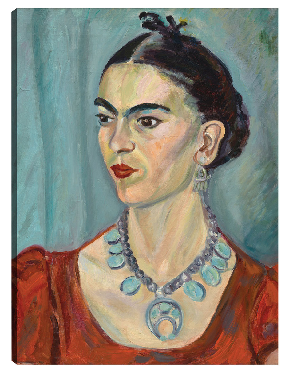 Foto 1 | Cuadro Decorativo - Frida Khalo (1933)- Magda Pach - Fotografía - 107x143 - Impresión En Lienzo - Fine Art Tj
