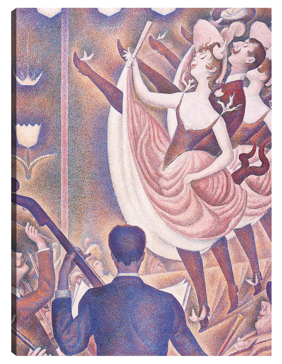 Cuadro Decorativo - Lío- Georges Seurat - Fotografía - 69x92 - Impresión En Lienzo - Fine Art Tj