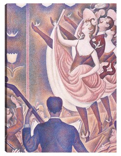Foto 1 | Cuadro Decorativo - Lío- Georges Seurat - Fotografía - 69x92 - Impresión En Lienzo - Fine Art Tj