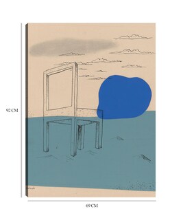 Foto 6 | Cuadro Decorativo - Paisaje Con Silla (1929-1930)- Mikuláš Galanda - Abstracto - 69x92 - Impresión En Lienzo - Fine