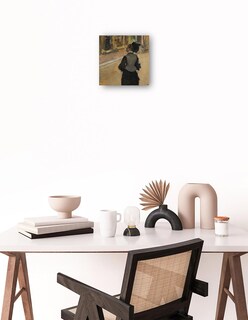Foto 2 | Cuadro Decorativo - Mujer Vista Desde Atrás- Edgar Degas - Fotografía - 72x72 - Impresión En Lienzo - Fine Art Tj