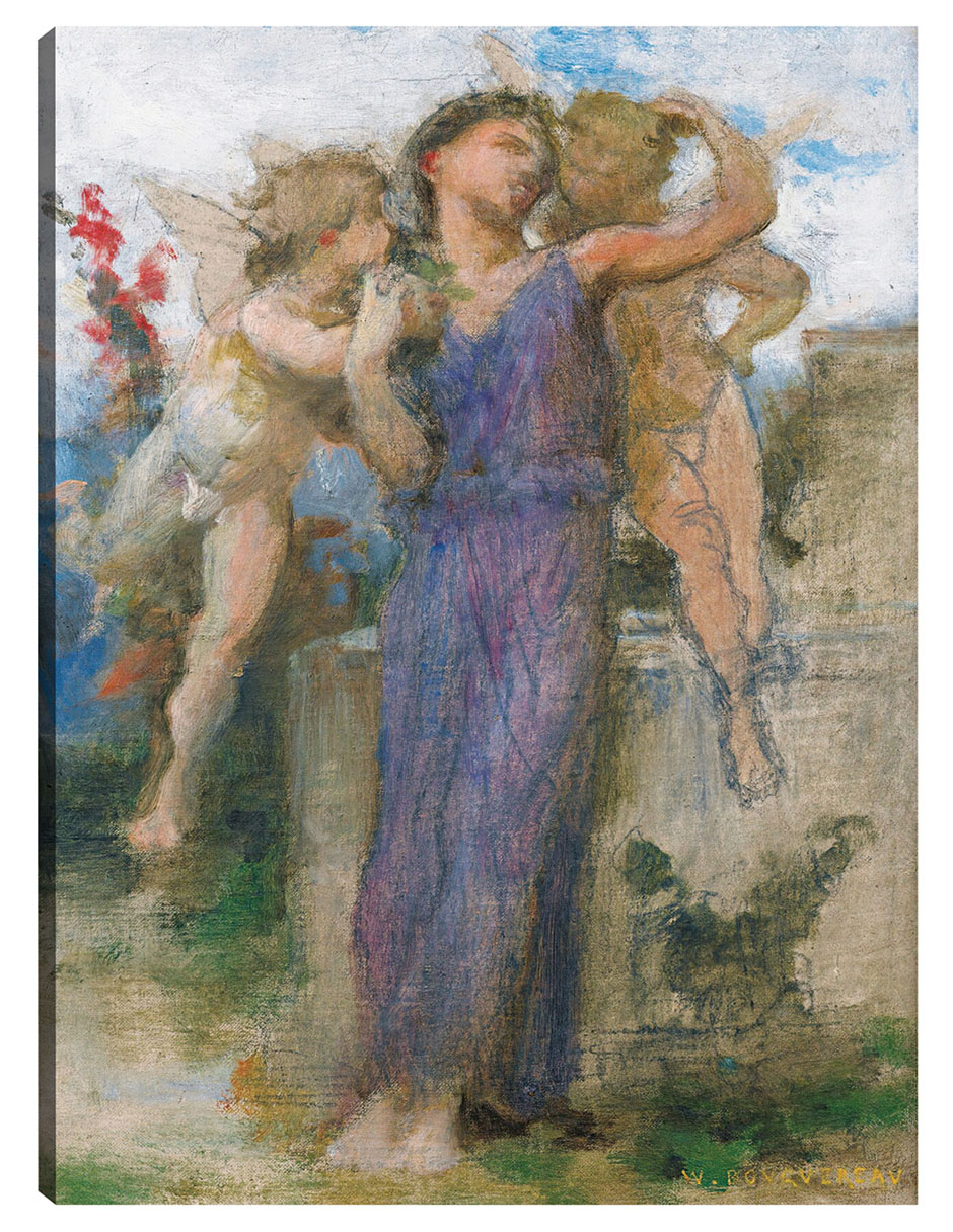 Cuadro Decorativo - Tendencias Propuestas- William Bouguereau - Religión - 69x92 - Impresión En Lienzo - Fine Art Tj
