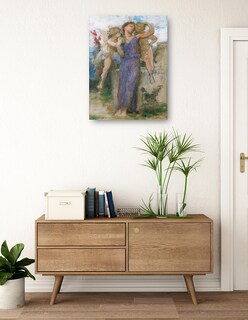 Foto 3 | Cuadro Decorativo - Tendencias Propuestas- William Bouguereau - Religión - 69x92 - Impresión En Lienzo - Fine Art Tj