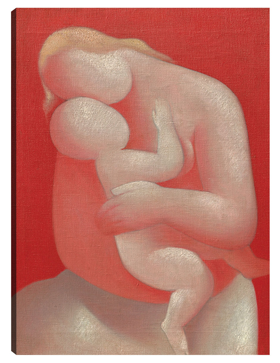 Cuadro Decorativo - Madre (madonna Rosa) (1933)- Mikuláš Galanda - Fotografía - 77x102 - Impresión En Lienzo - Fin