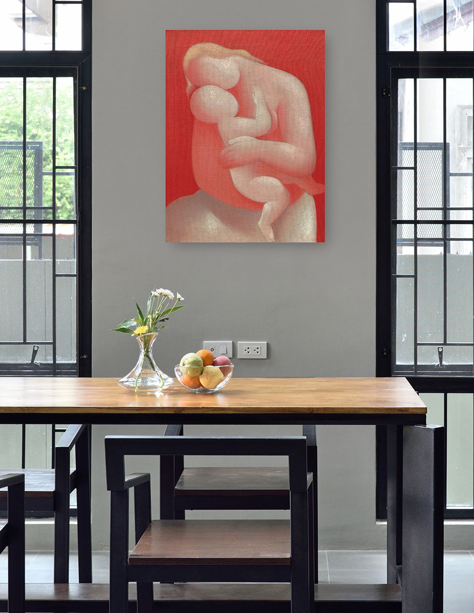 Foto 4 | Cuadro Decorativo - Madre (madonna Rosa) (1933)- Mikuláš Galanda - Fotografía - 77x102 - Impresión En Lienzo - Fin