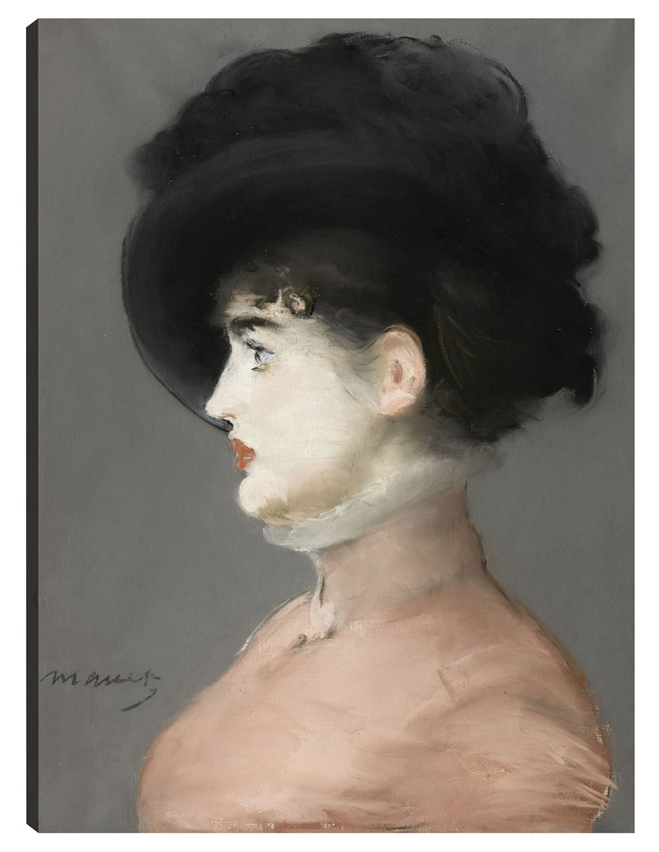 Cuadro Decorativo - Irma Brunner (hacia 1880)- Edouard Manet - Fotografía - 28x36 - Impresión En Lienzo - Fine Art Tj