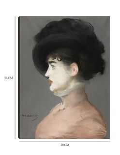 Foto 6 | Cuadro Decorativo - Irma Brunner (hacia 1880)- Edouard Manet - Fotografía - 28x36 - Impresión En Lienzo - Fine Art Tj