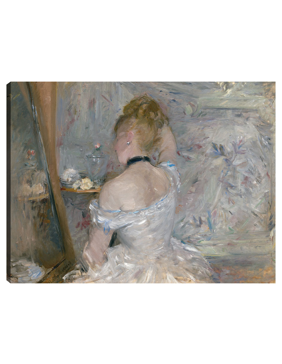 Cuadro Decorativo - Mujer En Su Baño- Berthe Morisot - Religión - 69x92 - Impresión En Lienzo - Fine Art Tj