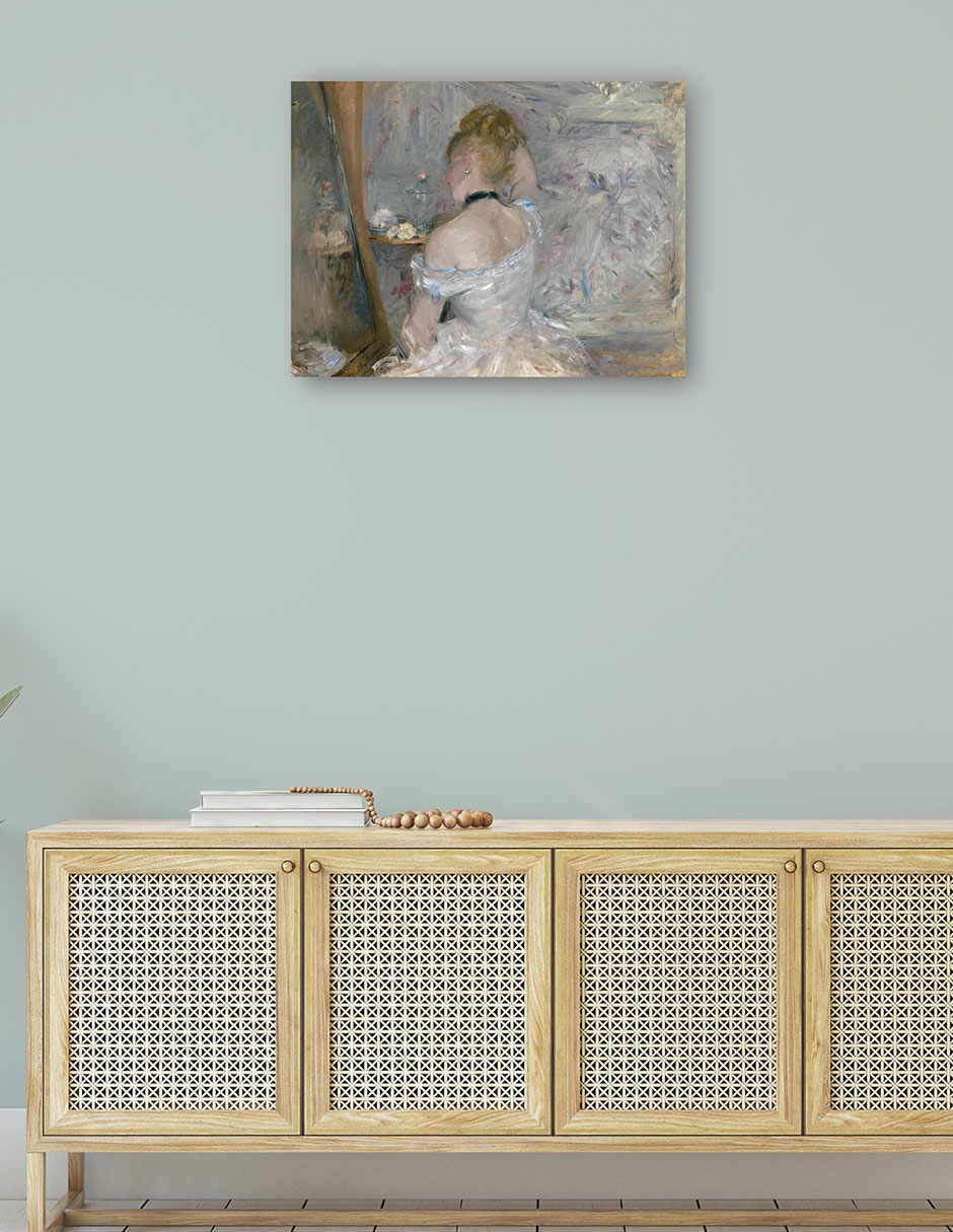 Foto 4 | Cuadro Decorativo - Mujer En Su Baño- Berthe Morisot - Religión - 69x92 - Impresión En Lienzo - Fine Art Tj