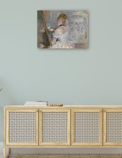 Foto 4 | Cuadro Decorativo - Mujer En Su Baño- Berthe Morisot - Religión - 69x92 - Impresión En Lienzo - Fine Art Tj