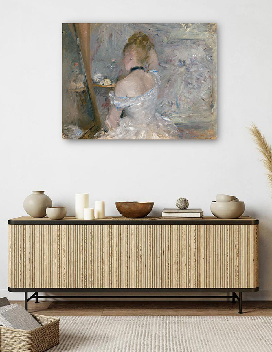 Foto 5 | Cuadro Decorativo - Mujer En Su Baño- Berthe Morisot - Religión - 69x92 - Impresión En Lienzo - Fine Art Tj